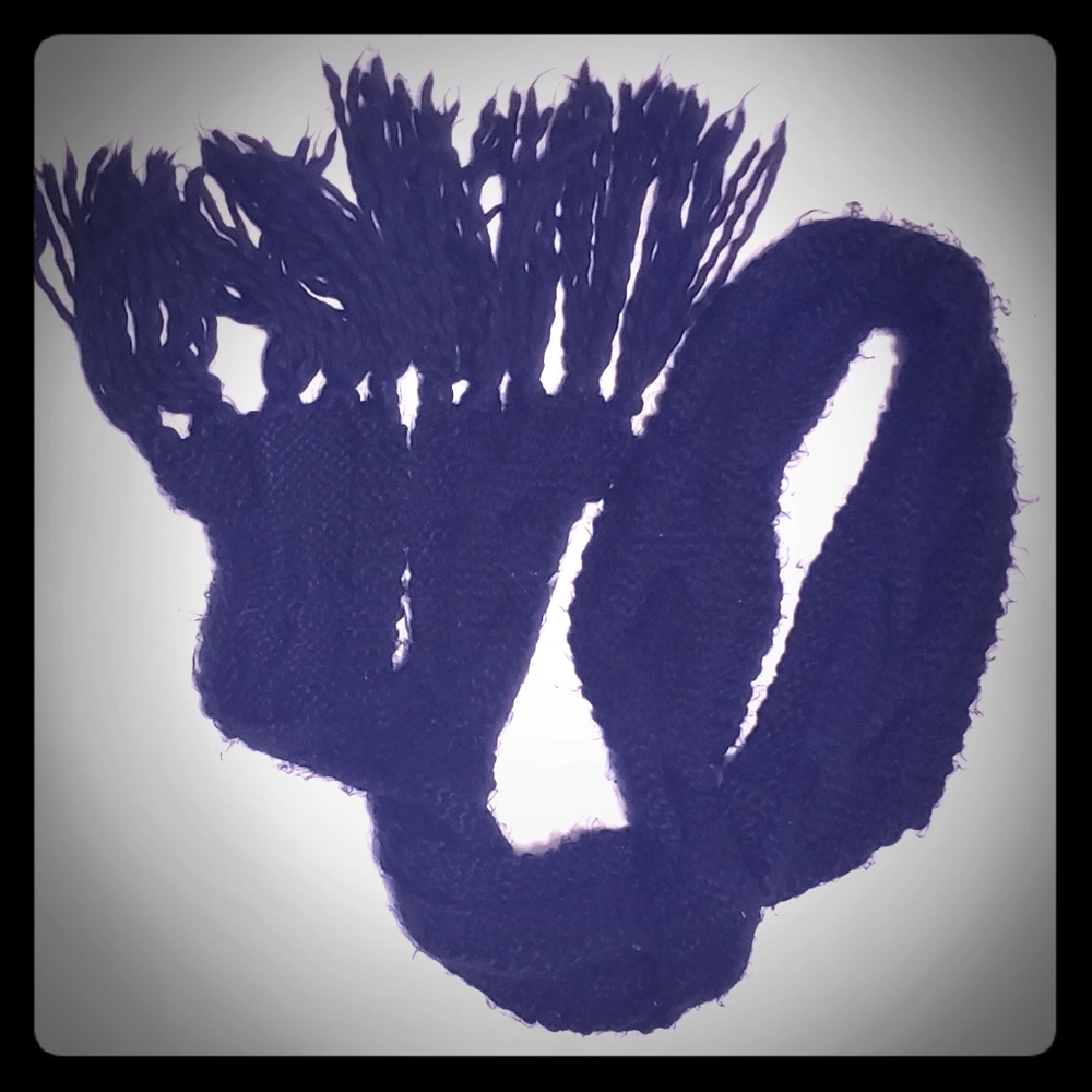 Knit & Fringe Scarf